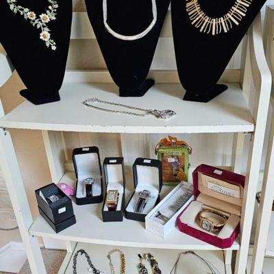 Watches and necklaces