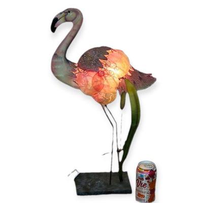 Lighted flamingo