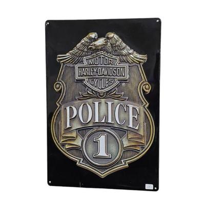 Harley plaque