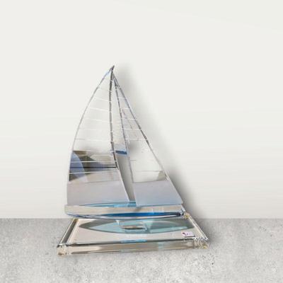 Acrylic sailboat