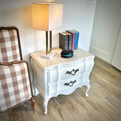 Second of two vintage bedside stands