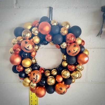 Halloween wreath
