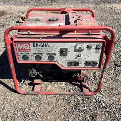 #50 • Multiquip GA-6HA Generator
