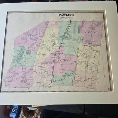 1867 Pawling Map