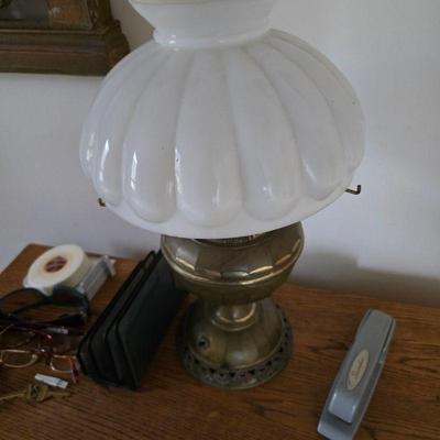Brass  lamps 