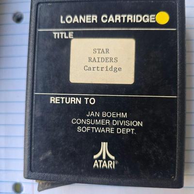 Rare Loaner Atari cartridge (NEVER RELEASED TO PUBLIC)