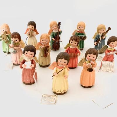 Collection of like new hand painted Toriart Angrls