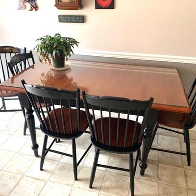 Set/6 Hitchcock chairs