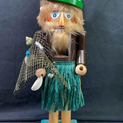 Steinbach Germany Wooden Figurine Nutcracker * King Neptune * Germany
