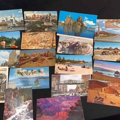 140+ US & Mexico Vintage Postcards * Crater Lake, Reno, Guadalajara, Santo Doming
