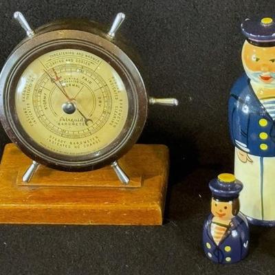 Vintage Fee and Stemwedel Barometer * Sailor Nesting Dolls
