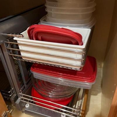 Storage Containers & Glass Mixing Bowls