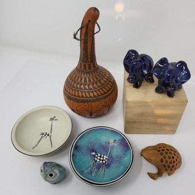 Whimsical Kenyan Artifacts Collection