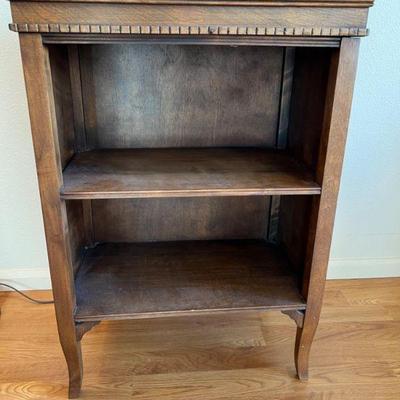 Vintage Walnut Telephone Hallway Stand