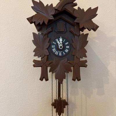 1970s Black Forest 1 Day Cuckoo Clock