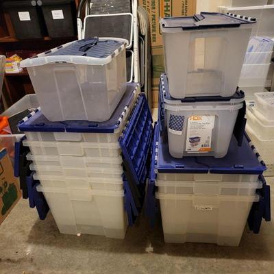 12 Gallon Flip Top Totes and More