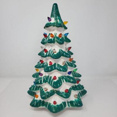 Vintage Ceramic Christmas Tree - 1970