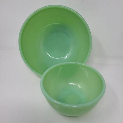 Fire King Oven Ware Jadeite Bowls