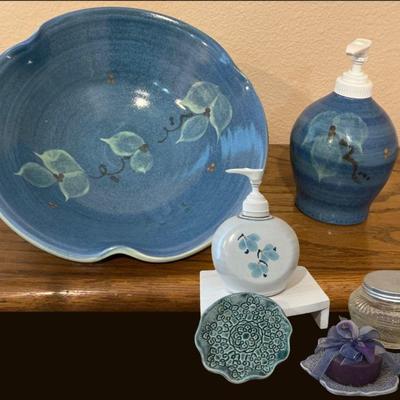Hand Thrown Signed Pottery