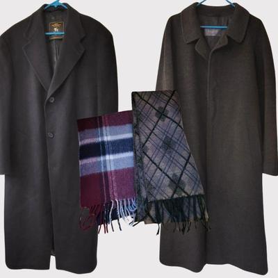 Men's Wool Trench Coats & Scarves- Bugatti, Dillards