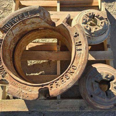 #4200 • Wilkerson & Nutwell Front and Rear Wheel Weights
