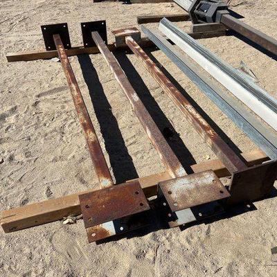 #3516 • Metal Poles And Angle Iron

