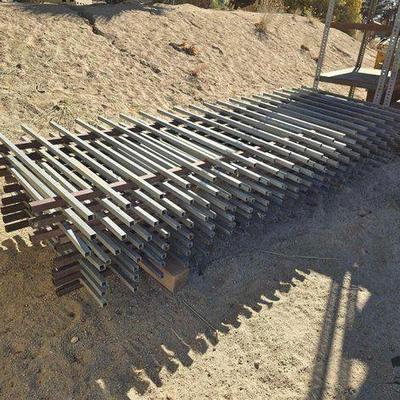 #2616 • 10 Metal Gate Panels
