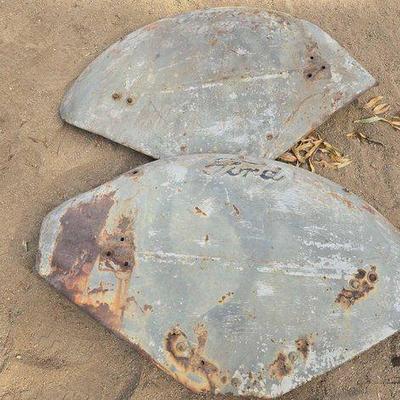 #2708 • (2) Ford 8N Tractor Fenders
