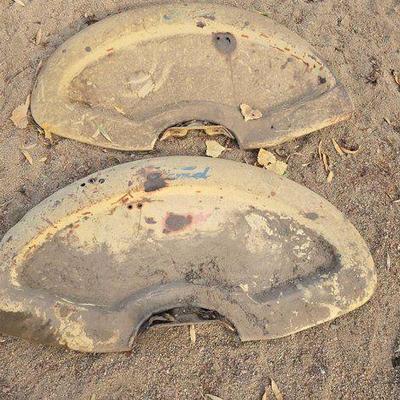 #2702 • (2) Ford Tractor Fenders
