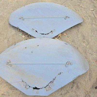 #2712 • (2) Ford 8N Tractor Fenders
