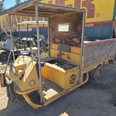 #116 • Cushman 3 Wheeler Gas Powered Cart
