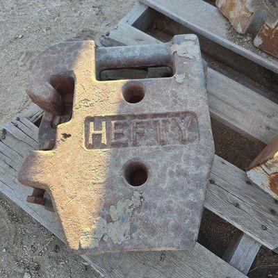 #4122 • 2 Hefty Counter Weights
