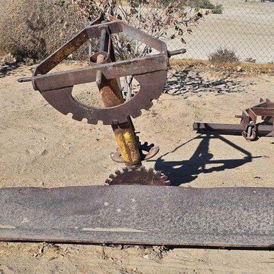 #2544 • 3pt Grader Blade Tractor Implement
