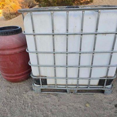 #3021 • IBC Tote and 190L Rain Barrel
