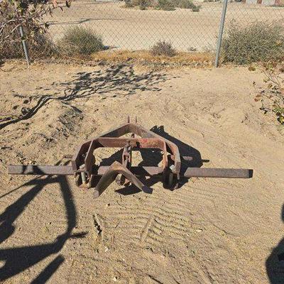 Sale Photo Thumbnail #65: #2546 • 3pt One Bottom Plow Tractor Implement
