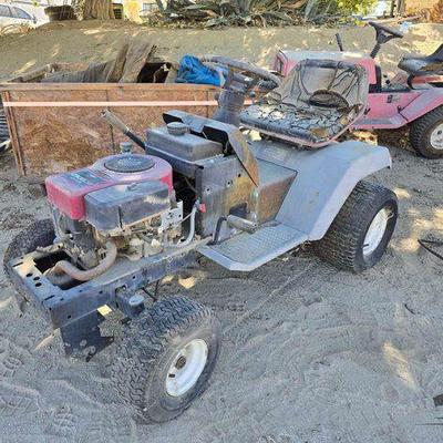 #222 • Craftsman 12.5 HP I/C Gold Ride Along Tractor
