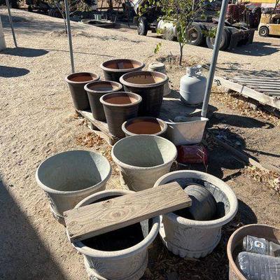 Sale Photo Thumbnail #98: #3030 • Outdoor Pots And Planters
