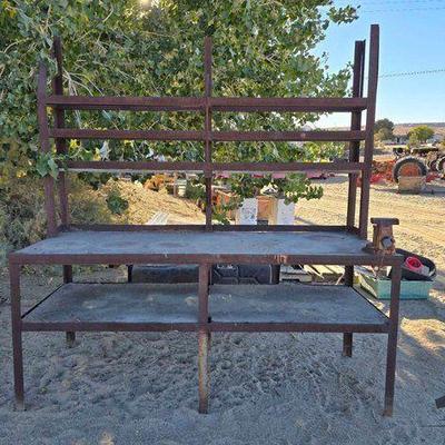 Sale Photo Thumbnail #91: #2630 • Metal Work Bench
