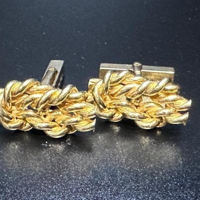 18k Tiffany cufflinks