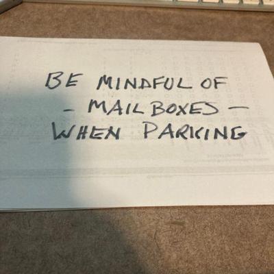This is mostly a retirement community, please park courteously!