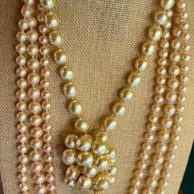 Assorted Faux Pearl Necklaces