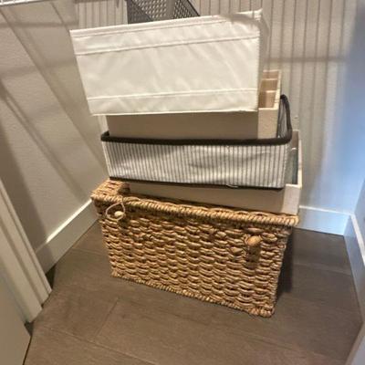 Storage baskets