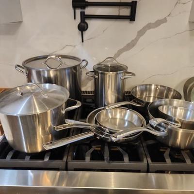 All-Clad, Wolfgang Puck, Viking pots & pans