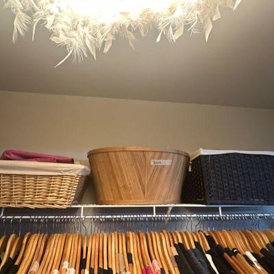 Storage baskets