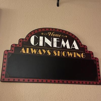 Cinema sign