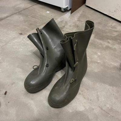Rubber boots
