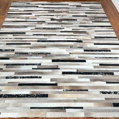SURYA FUR PATTERNED RUG | Surya mixed animal fur patterned rug. - w. 72 x l. 108 in

