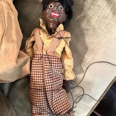 Antique Folk Doll & Puppet