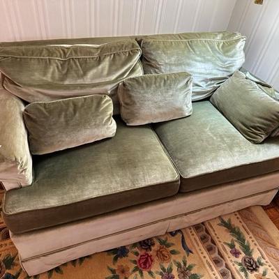 Vintage Retro Henredon Marshall Fields Company Sofas
