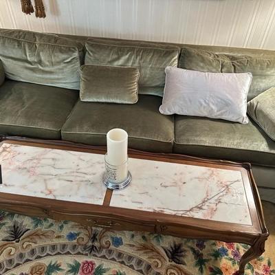 Vintage Retro Henredon Marshall Fields Company Sofas